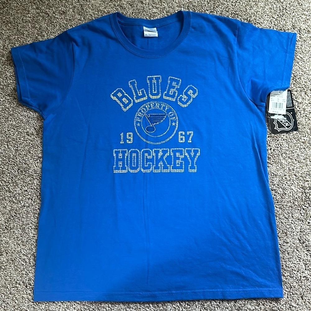 NHL blues hockey 1967 t-shirt NWT